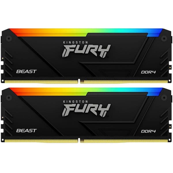 Модуль памяти DDR4 32Gb (2х16Gb) PC-25600 3200MHz Kingston ( KF432C16BB12AK2/32 )