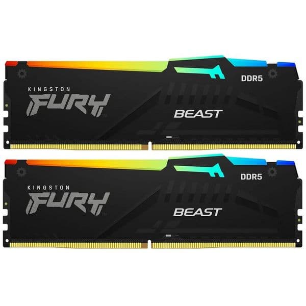 Модуль памяти DDR5 32Gb (2х16Gb) PC-48000 6000MHz Kingston ( KF560C36BBE2AK2-32 )