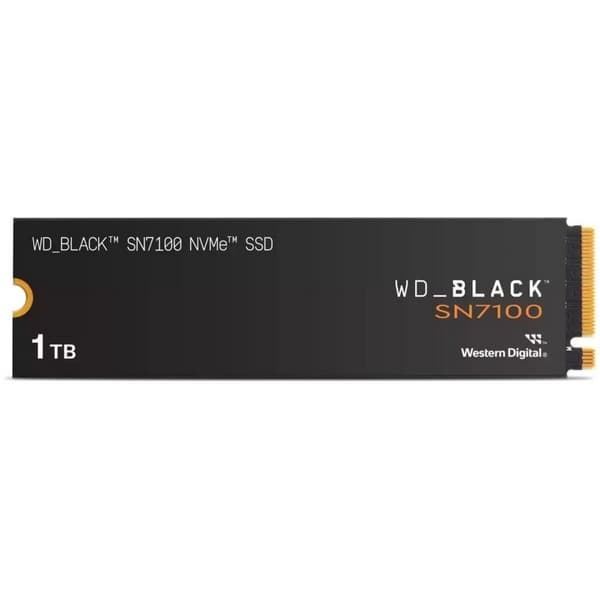 Накопитель SSD M.2 2280 PCIe NVMe 4.0 x4 1000Гб Western Digital Black SN7100 ( WDS100T4X0E )