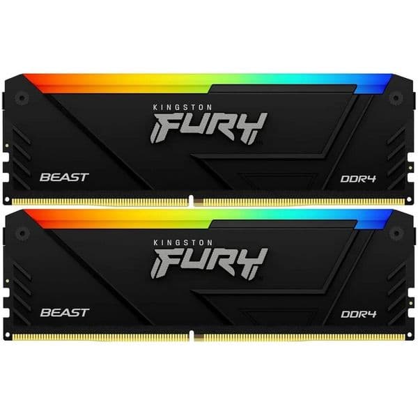 Модуль памяти DDR4 32Gb (2х16Gb) PC-25600 3200MHz Kingston ( KF432C16BB2AK2/32 )
