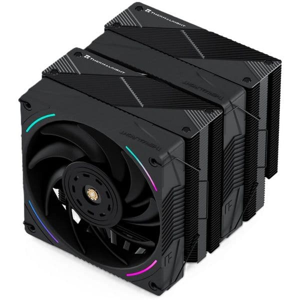 Устройство охлаждения (кулер) Thermalright Phantom Spirit 120 Digital EVO Black S115X/1200/1700/1851/1954/AM4/AM5