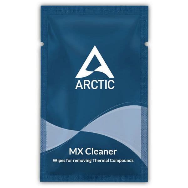 Салфетки для удаления термопасты Arctic MX Очищающие салфетки (Box of 40 bags) (ACTCP00033A) Черный