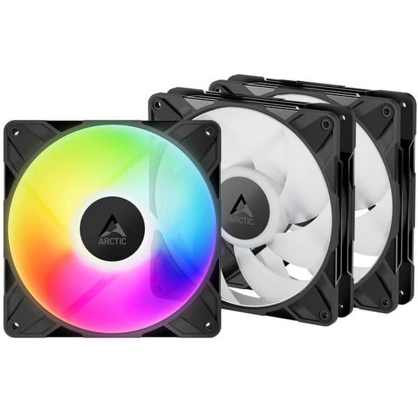 Вентилятор 140мм Arctic Cooling P14 Pro A-RGB PWM 3-Pack ( ACFAN00320A ) Black Ret