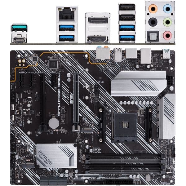 Материнская плата ASUS B550 AM4 DDR4 ( Prime B550-Plus ) ATX, Ret