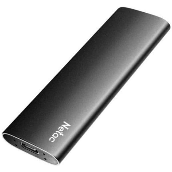 Внешний SSD 2Tb SSD Netac ( NT01ZSLIM-002T-32BK ) USB-C черный