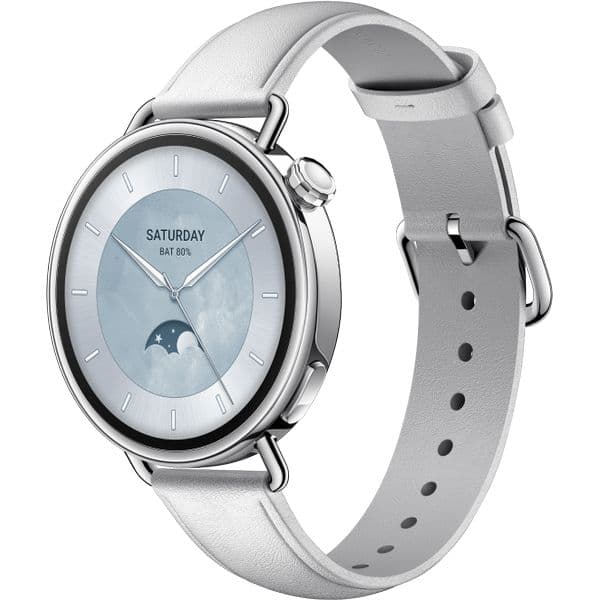 Xiaomi Watch S4 41mm Leather Strap White