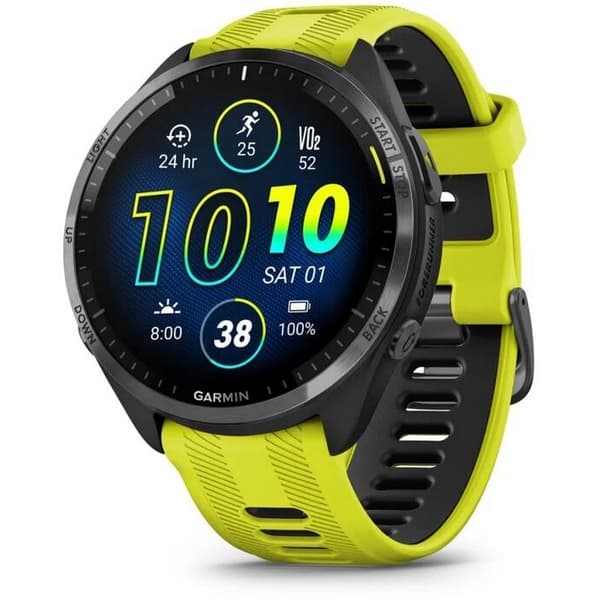 Garmin Forerunner 965 Amoled Black wt Yellow Band (010-02809-12)