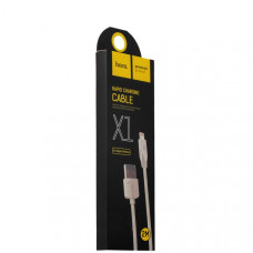 USB дата-кабель Hoco X1 Rapid Lightning (2.0 м) Белый