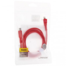 USB дата-кабель Baseus Colorful Type-C - Lightning 18W (480Mbps) (CATLDC-09) 1.2м Red Красный