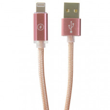 USB дата-кабель COTEetCI M30i Lightning Cable Breathe CS2127-MRG (0.2m) Розовое золото