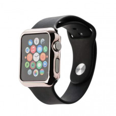 Чехол пластиковый COTEetCI Soft case для Apple Watch Series 3/ 2 (CS7031-MRG) 42мм Розовое золото