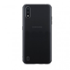 Чехол-накладка силикон Deppa Gel Case Basic D-87466 для Samsung A01 (2020г.) Прозрачный