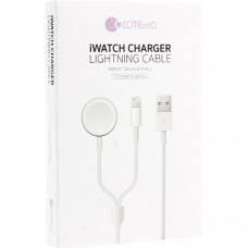USB дата-кабель COTEetCI 2in1 Charging cable iPhone & Watch (CS5170-WH) 1м Белый