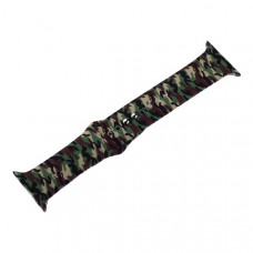 Ремешок силиконовый COTEetCI W45 Color (WH5278-CL) для Apple Watch 40мм/ 38мм Army camouflage Армейский камуфляж