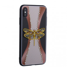 Накладка силиконовая TOTU Dancing Dragonfly Series -020 для iPhone XS Max (6.5