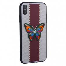 Накладка силиконовая TOTU Butterfly Love Series -019 для iPhone XS Max (6.5