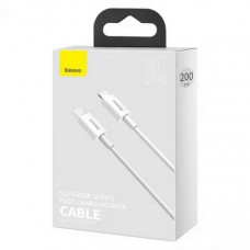 USB дата-кабель Baseus Superior Series Fast Charging Data Cable Type-C - Lightning 20W (CATLYS-C02) 2.0м Белый