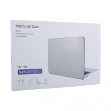 Защитный чехол-накладка HardShell Case для Apple MacBook Air 13 (2018/2019/2020г.г.) A1932/A2179/A2337 (M1) матовая черная