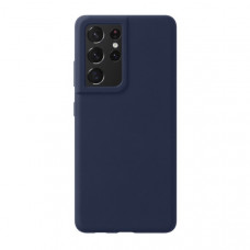 Чехол-накладка силикон Deppa Liquid Silicone Pro Case D-870014 для Samsung S21 Ultra Синий