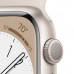 Apple Watch Series 8 GPS 45mm Starlight Aluminium (сияющая звезда) MNP23