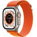 Apple Watch Ultra GPS + Cellular, 49mm Titanium Case with Orange Alpine Loop (оранжевый)