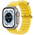 Apple Watch Ultra GPS + Cellular, 49mm Titanium Case with Yellow Ocean Band (желтый)