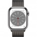 Apple Watch Series 8 GPS + Cellular 41mm Steel Case, graphite milanese (серый космос) ML743