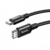 USB дата-кабель Hoco X14 Double speed 60W charging data cable for Type-C to Type-C (1.0 м) Черный