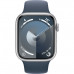 Apple Watch Series 9 GPS 45mm Silver Aluminium/White (серебристый) S/M/L