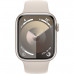 Apple Watch Series 9 GPS 45mm Starlight Aluminium (сияющая звезда) S/M/L