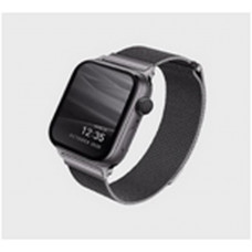 Ремешок стальной мелкое плетение Uniq DANTE для Apple Watch 38/40, цвет графит (40MM-DANGRP)