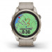 Garmin Fenix 7S Pro Sapphire Solar Soft Gold Limestone Leather (010-02776-30)