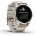 Garmin epix Pro (Gen 2) Sapphire Edition 42 mm Soft Gold Nylon Band (010-02802-20)