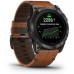 Garmin epix Pro (Gen 2) Sapphire Edition 51 mm Carbon Grey Brown (010-02804-30)