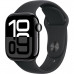 Apple Watch Series 10 GPS 42mm Jet Black Aluminum S/M/L Black Sport Band