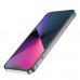 Стекло защитное Hoco Nano 3D A12 Plus узкие силиконовые рамки для iPhone 14 Pro (6.1