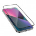 Стекло защитное Hoco Nano 3D A12 Plus узкие силиконовые рамки для iPhone 14 Pro (6.1