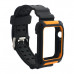 Ремешок COTECi W39 Integrated Movement Band (WH5268-BO) для Apple Watch 44мм/ 42мм Черно-Оранжевый