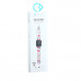 Ремешок силиконовый COTECi W38 Flowers (WH5266-BR) для Apple Watch 44мм/ 42мм White peony Белый пион