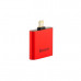 Аудио-переходник Baseus L39 IP To Double IP Socket Adapter 2-1 INTERFACE (2 порта Lightning) Красный