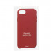 Чехол-накладка кожаная Leather Case для iPhone SE (2020г.) Red Красный