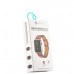 Ремешок кожаный COTECi W13 Fashion LEATHER (WH5218-KR-38) для Apple Watch 40мм/ 38мм Коричнево-белый