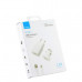 Набор Deppa Ultra MFI D-11150: АЗУ+СЗУ 1А, дата-кабель 8-pin Lightning для Apple 1.2 м, Белый