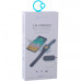 Беспроводное зарядное устройство COTECi WS-7 (10W, ABS) для Apple iPhone и Watch 2в1 Wireless Fast Charger (CS5160-WH) Белый