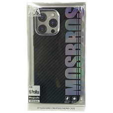 Чехол-накладка Mosbros carbon Magsafe для Iphone 16 Pro (6.3