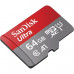 Флэш-карта MicroSDXC Sandisk Ultra 64Gb speed up to 140