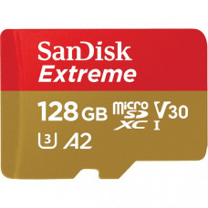 Флэш-карта MicroSDXC Sandisk Extreme 128Gb High speed 190/90