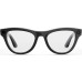 Ray-Ban Skyler Shiny Black/ Clear M/L