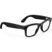 Ray-Ban Wayfarer Shiny Black/ Clear M/L