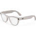 Ray-Ban Skyler Shiny Chalky Gray/ Clear to Sapphire Transitions M/L